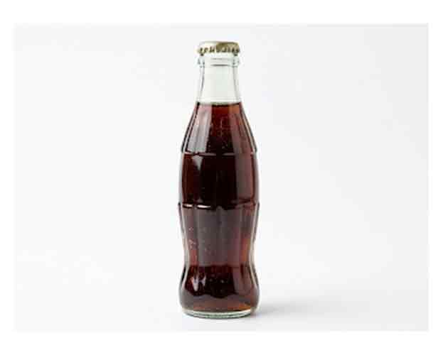 Une bouteille de coca